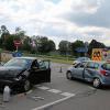 Ein Autofahrer beachtete bei der nördlichen Autobahnausfahrt Altenstadt in die Memminger Straße nicht die Vorfahrt eines anderen.