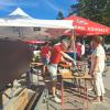 Sowohl vor als auch auf den Bühnen war bei Meitinger Straßenfest viel geboten. Samt Riesenhüpfburg, Kletterwand, Parcours oder Boulefläche. Gefeiert wurde bis spät in die Nacht hinein.