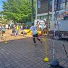 Sowohl vor als auch auf den Bühnen war bei Meitinger Straßenfest viel geboten. Samt Riesenhüpfburg, Kletterwand, Parcours oder Boulefläche. Gefeiert wurde bis spät in die Nacht hinein.