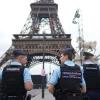 Vor dem Start der Sommerspiele ist die Polizeipräsenz in Paris deutlich erhöht worden.