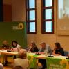 Den Rechtsrutsch stoppen und die Demokratie verteidigen möchten die schwäbischen Grünen. Sie diskutierten die Perspektiven der Demokratiebewegung im Anschluss ihres Bezirksparteitags in Günzburg. 