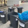Nach dem Nabada und der Schwörmontag-Party liegt reichlich Müll entlang der Donau in Ulm und Neu-Ulm. Mitarbeiter der EBU machen seit 3 Uhr wieder sauber. 