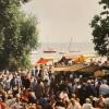 Zum Kirchenfest 1999 gab es auch einen großen Pilgermarkt auf der Seeanlage, der nicht nur viele als Jakobspilger gewandete Besucher anzog.