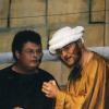 Alex Dorow (links) und Thomas Eichinger als Akteure beim Theater der Jakobsbühne anlässlich des Schondorfer Kirchenjubiläums im Jahr 1999. Sie spielen auch heuer wieder mit.