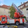 Die Feuerwehr Kaufering probte im und am Kindergarten St. Johann den Ernstfall.