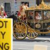 „Nicht mein König“: Monarchie-Kritiker demonstrierten kürzlich, als König Charles III. vor der Eröffnung des Parlaments im House of Lords in London mit goldener Kutsche vorbeifuhr.