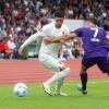 Yusuf Kabadayi (links) im Zweikampf mit Maximilian Heiss (TSV Schwaben Augsburg). Kabadayi sucht beim FC Augsburg noch nach der passenden Position.