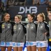 Deutschlands Handballerinnen starten am Donnerstag gegen Südkorea.