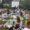 OpenAir Kino für die jungen Mitglieder der Pfarreiengemeinschaft Klingen