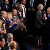 Netanjahu wurde im Kongress mit Applaus empfangen. Etliche Parlamentierer blieben der Rede aber fern.