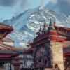 In Patan, der drittgrößten Stadt Nepals, gibt es besonders viele buddhistische Klöster. 
