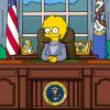 Lisa Simpson im Oval Office – als Nachfolgerin von Präsident Trump.