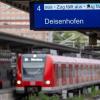 In München wird der S-Bahn-Verkehr wegen Bauarbeiten in den Ferien beeinträchtigt sein. (Symbolfoto)