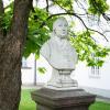 Ein Denkmal erinnert in Herrnhut an Nikolaus Ludwig Graf von Zinzendorf, der protestantischen Glaubensflüchtlingen Asyl in der Lausitz bot.(Archivfoto)