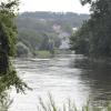 In diesem Bereich im Vordergrund sieht das Konzept eine Rad- und Fußgängerbrücke über die Donau vor, die einen Pendler-Parkplatz am Zusamweg mit dem jetzigen Festplatz an der Neuen Obermayerstraße verbindet.