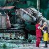 Jetzt wird nicht mehr gebaggert: Parsifal (Andreas Schager) und Kundry (Ekaterina Gubanova) bei den Bayreuther Festspielen.