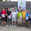 Das sind die Gewinnerteams beim Stadtradeln 2024 (von links):  Bürgermeister Roland Eichmann, Mathias Bronner, Tanja Rappel, Korbinian Schmid, Magnus Prohm, Anita Steiner, Reiner Moser, Barbara Straub, Uli Reimelt, Alois Thaler. Es gratulierte stellvertretender Landrat Manfred Losinger.