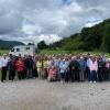 Gruppenbild des VdK Oberer Lechrain beim Ausflug an den Schliersee.