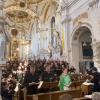 Großes Aufgebot in der Oberelchinger Klosterkirche: Chor, Orchester und Solisten gaben mit Haydns Oratorium „Die Schöpfung“ ein fulminantes Konzert. 