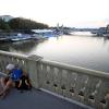 Frust in Paris: Die Seine ist zu schmutzig für den Triathlon.