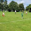 Spielszene aus dem Match FC Augsburg : SV Erpfting 2 beim inklusiven Fußballturnier  in Erpfting.