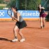 Die Doppelsiegerinnen Lilli und Paulina Koch vom TC Friedberg.