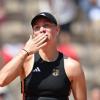 Angelique Kerber überrascht sich in Paris selbst.