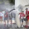 Die Olympischen Spiele in Paris erlebten am Dienstag ihren bisher heißesten Tag.