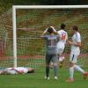 Der Anfang vom Ende. Nach fast einem Jahr ohne Niederlage musste sich der SV Cosmos Aystetten (von links  Tobias Ullmann, Daniel Mrotzek, Luigi Iovane und Edward Schäfer) beim TSV Wertingen mit 1:3 geschlagen geben.