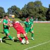 Im Bezirksliga-Hinspiel setzte sich der SV Wörnitzstein-Berg (in Rot) noch beim TSV Nördlingen II mit 4:1 durch. Diesmal erwarten die Verantwortlichen beim SVW ein engeres Spiel. 