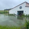 Nach dem Starkregen Anfang Juni stand das Wasser vor dem Kinderhaus in Rinnenthal.