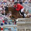 Philipp Weishaupt und sein Pferd Zineday absolvierten das Teamspringen bei den Olympischen Spielen ohne Fehler. Trotzdem reichte es für die deutsche Equipe nur zu Rang fünf. 