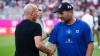 Der 1. FC Köln mit Trainer Gerhard Struber (l) und der Hamburger SV mit Coach Steffen Baumgart eröffneten die Saison in der 2. Fußball-Bundesliga. Der 1. FC Köln mit Trainer Gerhard Struber (l) und der Hamburger SV mit Coach Steffen Baumgart eröffneten die Saison in der 2. Fußball-Bundesliga.