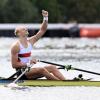 Jubel in Paris: Oliver Zeidler aus München gewinnt Gold im Ruder-Einer. 