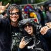 Erst gegen Ende des Festivals brauchten die Metalfans Regenjacken.