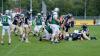 Der Landsberg X-Press (weiße Hosen) startete mit einem Auswärtsspiel bei den Franken Knights in die neue Regionalliga-Saison. 