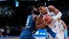 Griechenlands Star Giannis Antetokounmpo (r.) fordert im Viertelfinale die deutschen Basketballer. Griechenlands Star Giannis Antetokounmpo (r.) fordert im Viertelfinale die deutschen Basketballer.