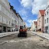 Aktuell wird die Fußgängerzone in Ingolstadt saniert. Der westliche Bereich der Ludwigstraße bekommt ein neues Pflaster.