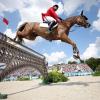 Philipp Weishaupt (hier bei den Olympischen Spielen in Paris) musste sein Pferd Zineday abgeben.