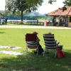 In den Kiosk am Friedberger See wurde eingebrochen. 