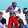 Der Rapper Snoop Dogg hatte beim Beachvolleyball viel Spaß.