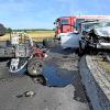 Zwischen Laichingen und Heroldstatt kam es an der Abzweigung nach Ingstetten zu einem tödlichen Unfall.