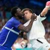 Handballer Renars Uscins gehörte auch gegen Frankreich zu Deutschlands besten Spielern.