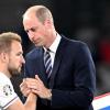 Trost von Prinz William für Englands Kapitän Harry Kane (l.) nach dem verlorene EM-Finale gegen Spanien.