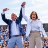 Die aktuelle Vizepräsidentin Kamala Harris mit ihrem potenziellen Amtsnachfolger Tim Walz.