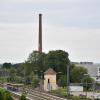 Schon von Weitem sieht man den alten Schornstein auf dem BSH-Gelände in die Höhe ragen. Dieser Anblick wird bald Geschichte sein. 