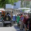 Auch das „Weldenbähnle“ war auf dem Marktfest unterwegs.