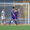 Mark Radoki jubelt nach der 3:1-Führung des TSV Schwaben gegen den FC Augsburg. Bis in den Winter hinein wird der Angreifer seinem Team fehlen, weil er sein Studium in den USA fortsetzt. 