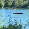 Der Baggersee in Riedlingen ist eines der größten Badegewässer in der Region. Die Qualität des Wassers ist derzeit optimal.