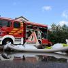 Die Feuerwehr wird nicht nur gerufen, wenn es brennt - sondern auch bei Hochwasser, bei Unfällen oder wenn Bäume umgestützt sind. (Symbobild)